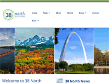 Tablet Screenshot of 38northsolutions.com